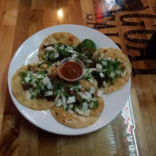 Delicious street tacos!