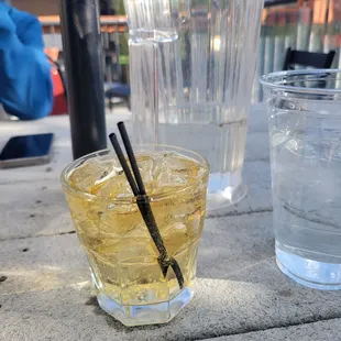 Whiskey and ginger
