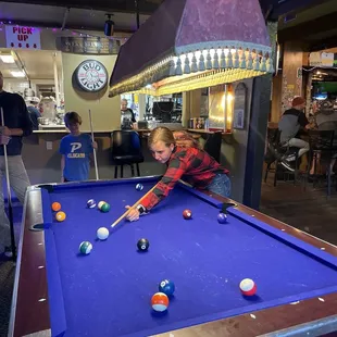 Pool table fun!