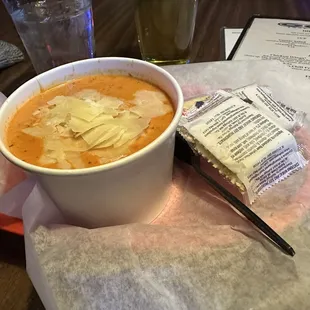 Tomato basil soup