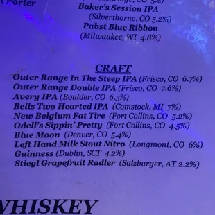 menu 3/22/23