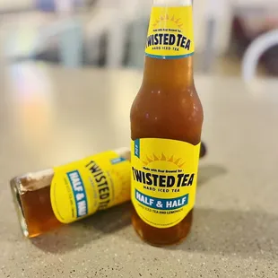 a bottle of twisted tea