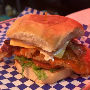 Buffalo Bills chicken sandwich