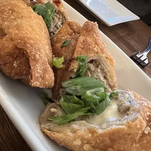 Cheesesteak Egg Rolls