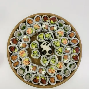 Sushi platter