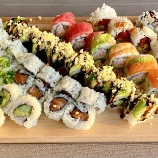 Sushi platter for 3!