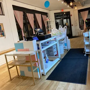 Counter to place order