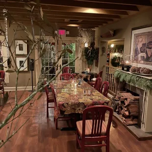 Inside the restaurant so nice!! Like you were in someone's home.