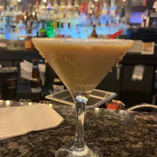 Chocolate Gram cracker martini