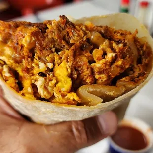 Machaca Burrito