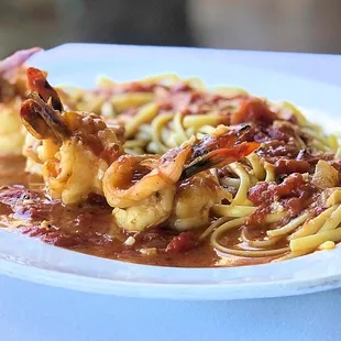 Shrimp Diavolo