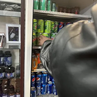 Thank you for the soda, we were thirsty!! Bless up!!