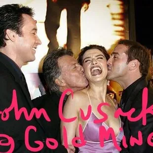 Award winning actor John Cusack enjoying good times at Gold Mine Saloon