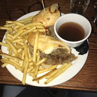 Lamb French dip