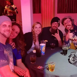 Members from local band The Endless Line showing their support for Alyssa Ruffin on 7 November 2018.