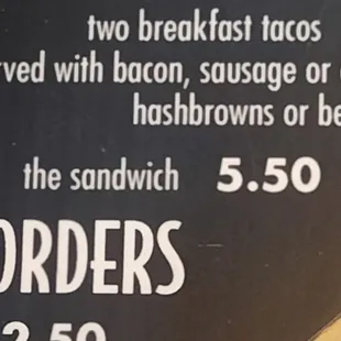 Hidden on the menu, I highly recommend ordering "the sandwich"