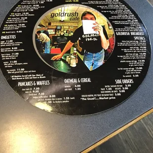 The menus are so cute!