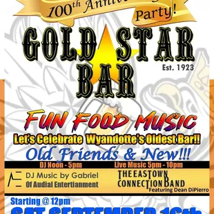 a flyer for the event