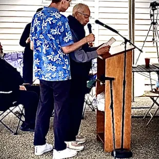 A brief speech &amp; blessing for the nostalgia history of The Gold Star Bar!