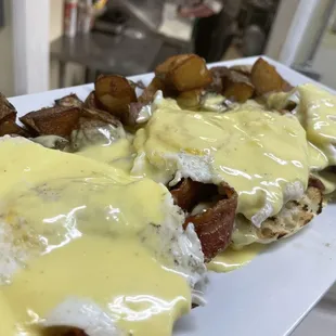 American Style Benedict w/ Lime Hollandaise