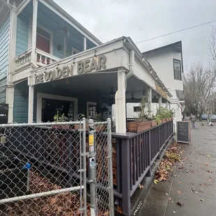 Business from the outside.