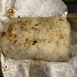Al pastor burrito