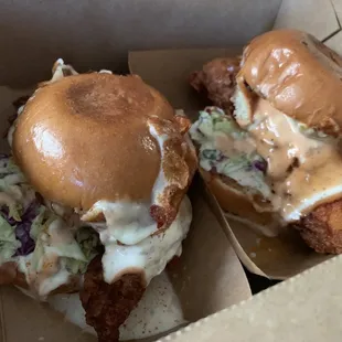 Dual Chicken Sandwiches