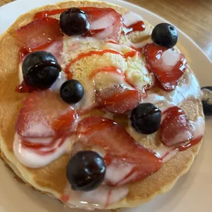 Berry pancakes