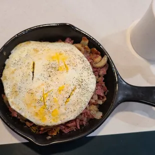 Parris's Cornbeef Omlet