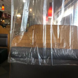 Protected partitions for Covid prevention