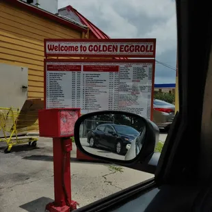 a car in a parking lot