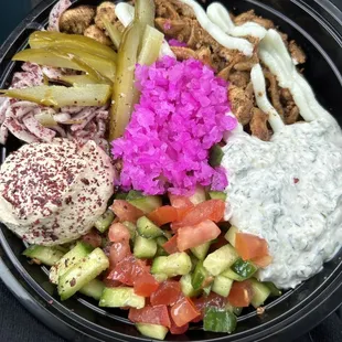 Chicken Shawarma bowl