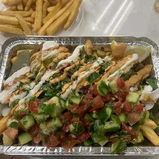 Chicken Shawarma Fries