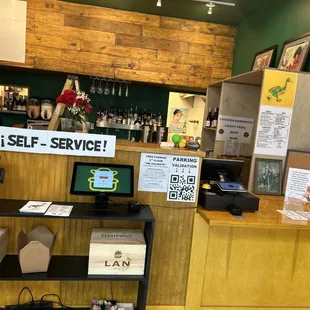 Inside- self service ordering!