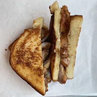 a grilled cheese sandwich