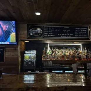 Bar area