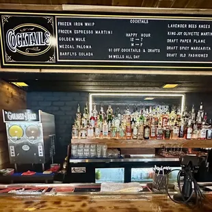 Cocktail Menu