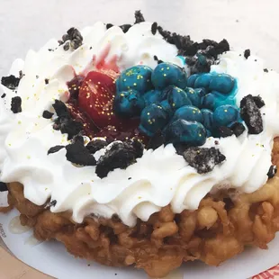 Pixar Fest Berry Funnel Cake for $7.99