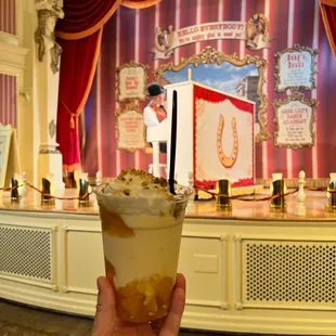 Peach Cobbler Sundae - cool off with some entertainment!