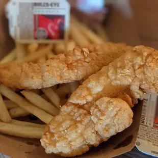 Chicken Tenders and fries, tasted great