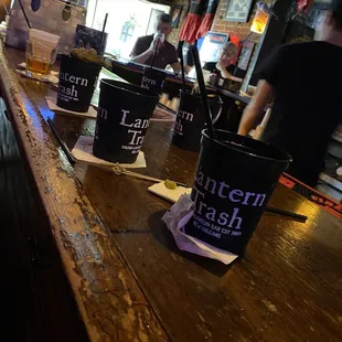 Front bar Bloody Mary&apos;s