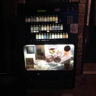 Old school cigarette vending machine