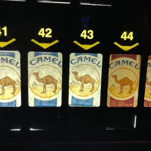 Dispensing camels