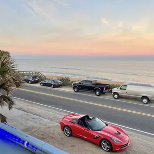 View from our table upstairs