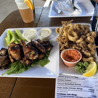 Chargrilled Jerk Caribbean Wings