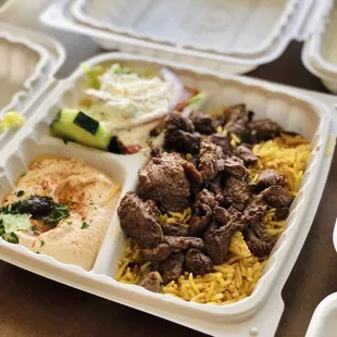 Beef Shawarma Plate