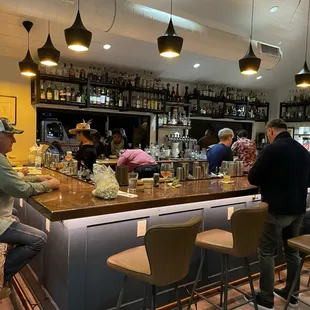 Bar area