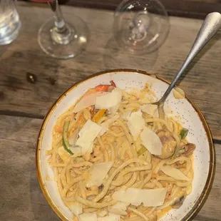 Lobster Buccatini
