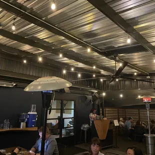 Outdoor patio and host stand