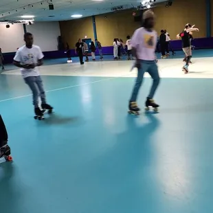 I'm gonna break my neck, my butt and my wrist. Oh well!